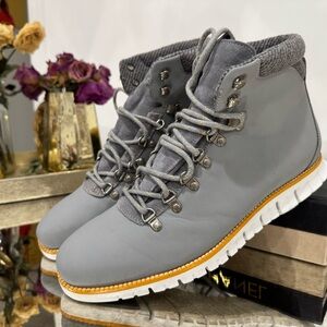 Cole Haan Men's Gray Hiking Boots